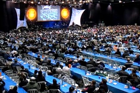 Main Hall at the World Zohar Convention 2014