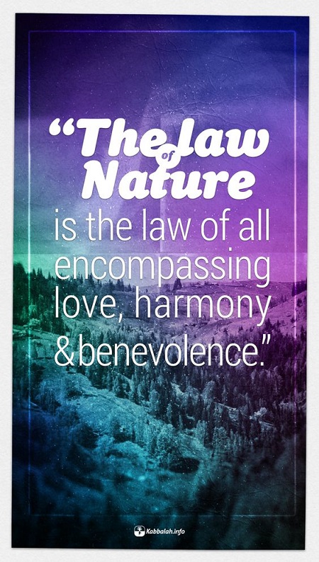 The Law of Love and Harmony