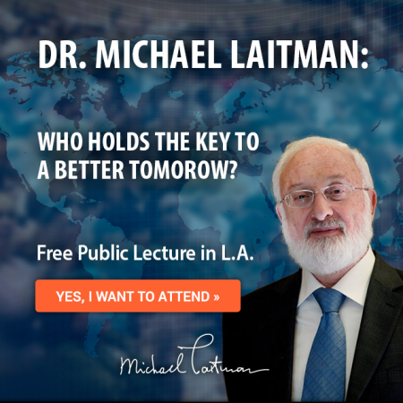 Dr. Michael Laitman Free Public Lecture in Los Angeles