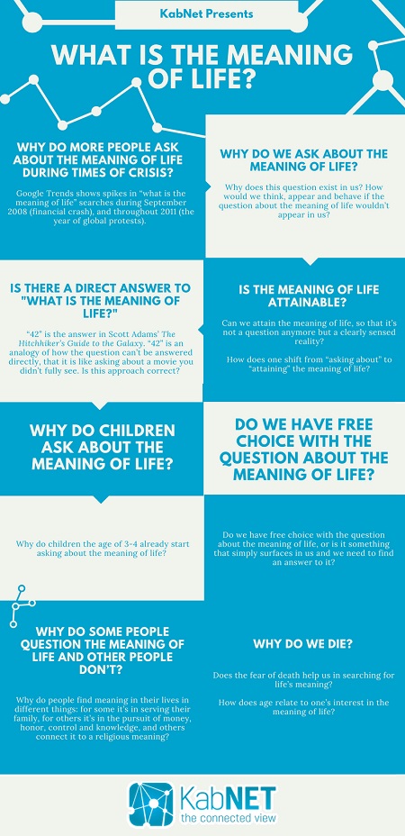 What Is the Meaning of Life - Infographic