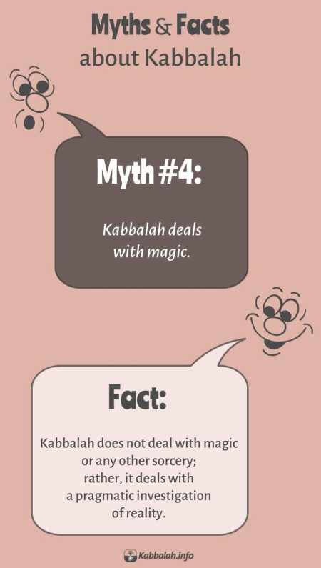 MYTH: Kabbalah Deals with Magic. FACT: Kabbalah Doesn't Deal with Magic [Kabbalah Myths and Facts #4]